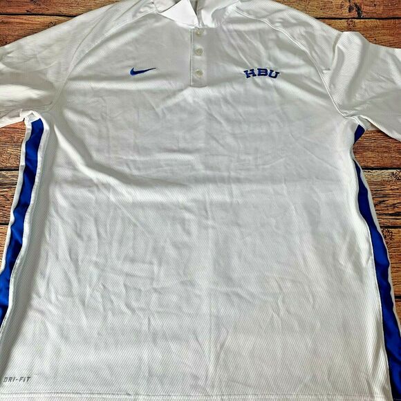 Nike Houston Baptist Polo Shirt Mens XXL - Picture 1 of 7